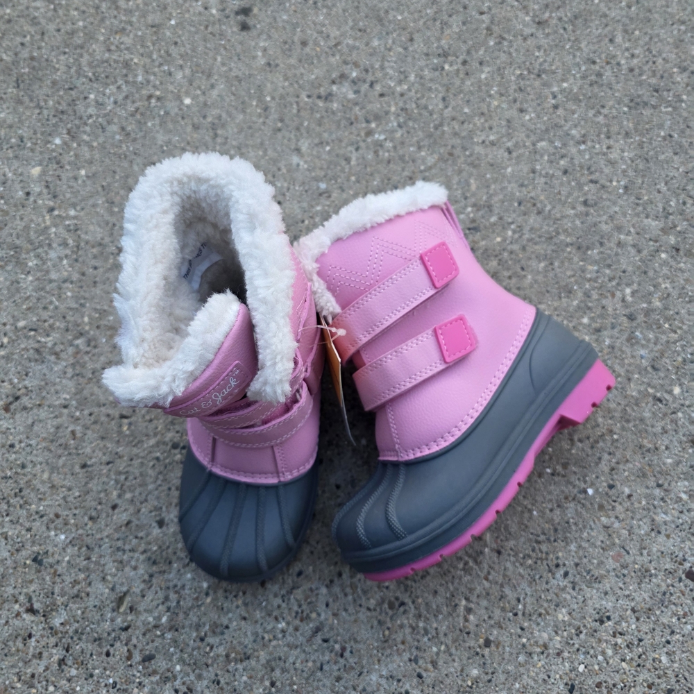 Cat & Jack Insulated Winter Boots Toddler Girl 12